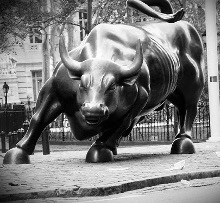 Wall Street Bull Statue